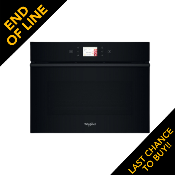 Whirlpool, WCW9OWPHTSBUK, 52L 3-in-1 Microwave Combi Steam Oven, Black