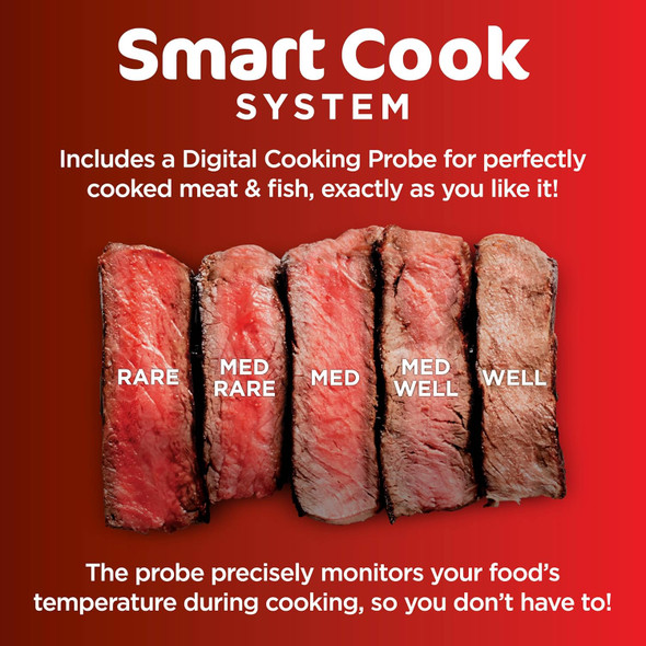 Ninja, EG351UK, 5-in-1 Grill & Air Fryer, Black