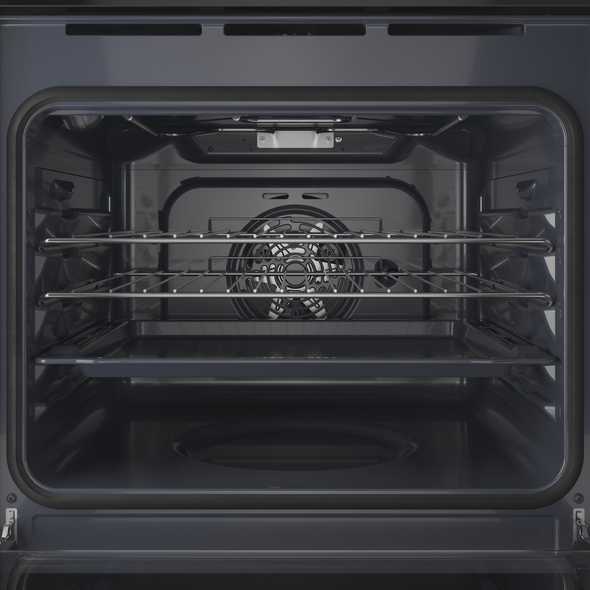 Indesit, IO233BUK, Click&Clean Single Oven, Black