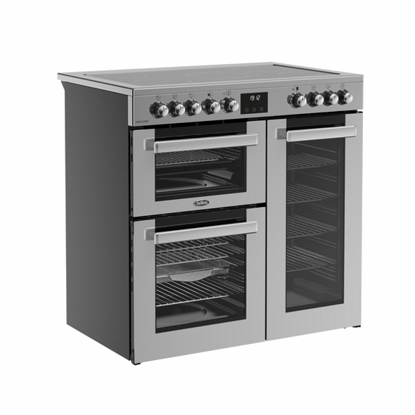 Belling, CC90ESTA, 90cm Cookcentre Stainless Electric, Stainless Steel