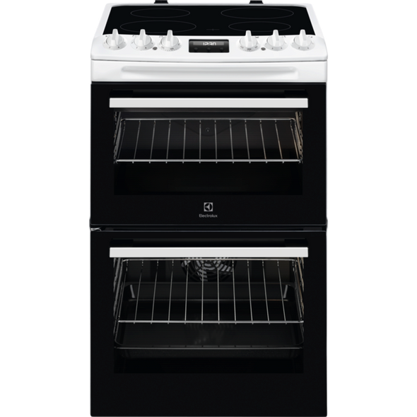 Electrolux, LKR555100W, 55cm Electric Cooker, Black