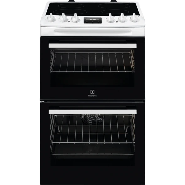 Electrolux, LKR555100W, 55cm Electric Cooker, Black