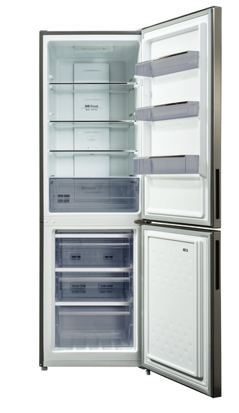 Powerpoint, P65564FFSS-E, 54X170cm 161/70L Fridge Freezer FrostFree, Steel