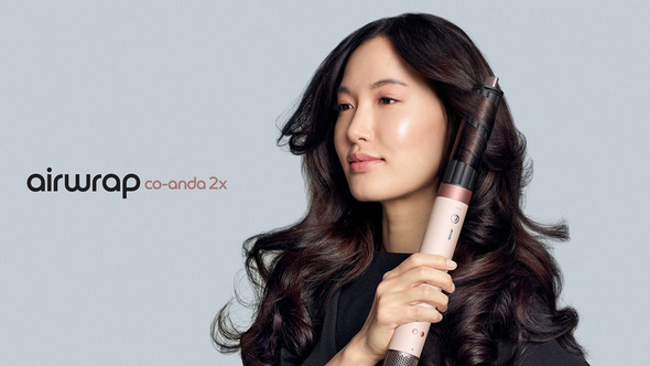 Dyson, 596885-01, Co-anda X2 Straight & Wavy, Pink