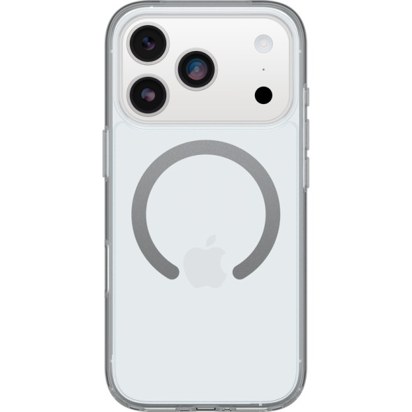 OtterBox, 77-98831, Symmetry Clear MagSafe iPhone 17 Pro Case, Clear - back view