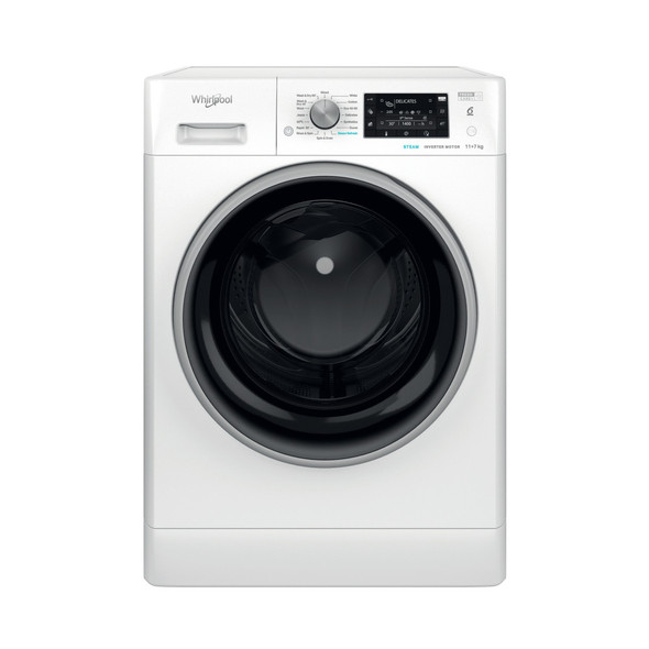 Whirlpool, FFWDD1174489BSV, 11/7kg Washer Dryer 1400 Spin, White