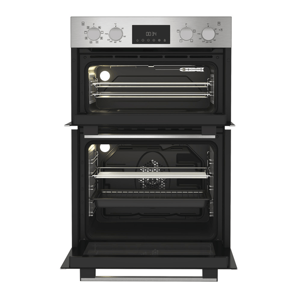 Hotpoint, DIH82DIX, 38/71L Catalytic and Multi-Function Electric Double Oven, Multi