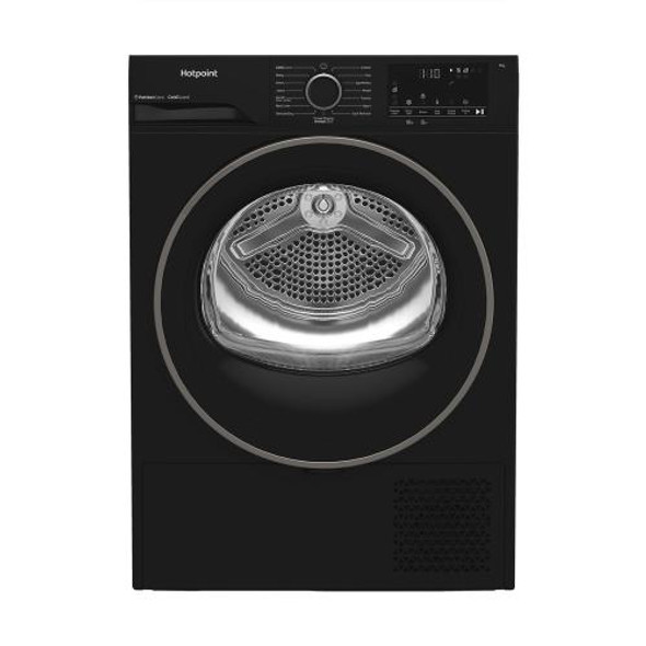 Hotpoint, HHDD90BBIRE, 9kg Heat Pump Tumble Dryer, Black