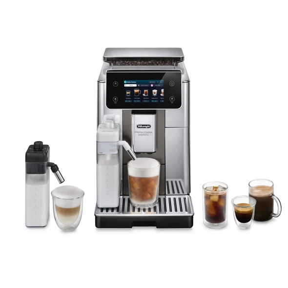 De'Longhi, ECAM630.75.TSM, Primadonna Aromatic, Silver