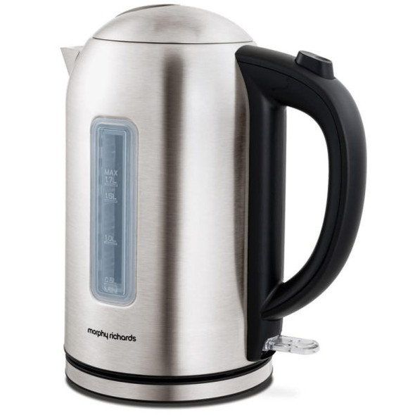 Morphy Richards, 980580, Quiet Boil Kettle, Silver