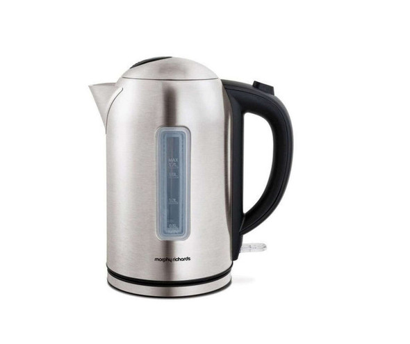 Morphy Richards, 980580, Quiet Boil Kettle, Silver