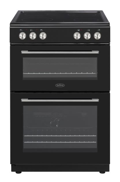 Belling, BFSE61DOBK, 60cm Slot in Electric Cooker, Black