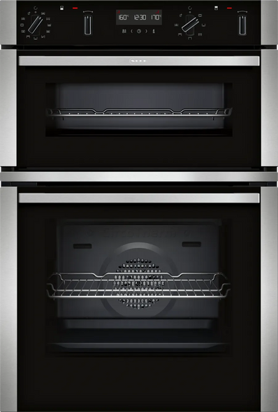 Neff, U2ACH7AN7B, Double oven, Silver
