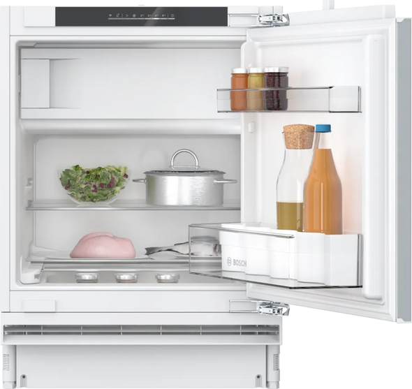 Bosch, KUL22VFD0G, 110L Built-under larder fridge, White