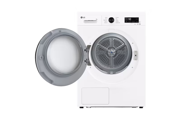 LG, RHX1009NWK, 9kg DUAL Inverter Heat Pump Dryer, White
