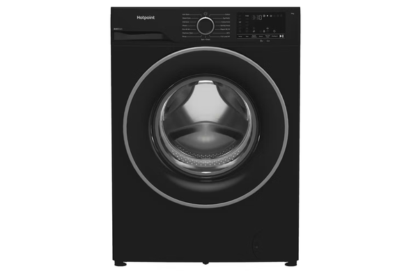 Hotpoint, H91BANTISTAINIR, 9kg Washer 1400RPM, Black