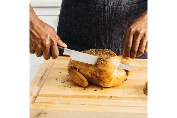 Ninja, K32005UK, 'Foodi' StaySharp Knife Block with Integrated Sharpener 5-Piece Set, Multi