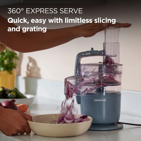 Kenwood, FDP23.130GY, Go MultiPro Food Processor, Blue