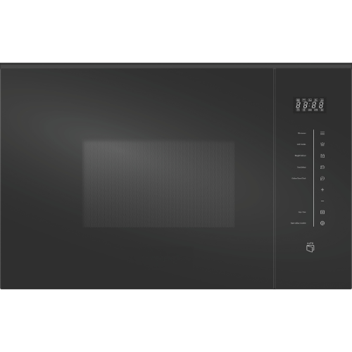 NordMende, NM25BL, 25L Built-In Microwave with Grill, Black Glass
