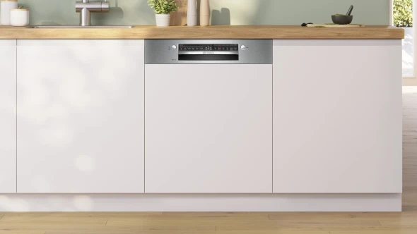 Bosch, SMI2HTS06G, Series 2 Semi Integrated Dishwasher, Brushed Steel