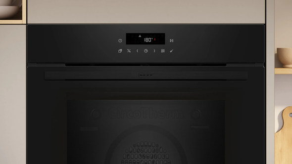 Neff, B2CCJ7AK0B, N30 Built In Single Oven, Black