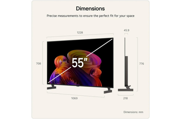 LG, OLED55B6ELC.AEI, 55" OLED B6 4K Smart TV, Black