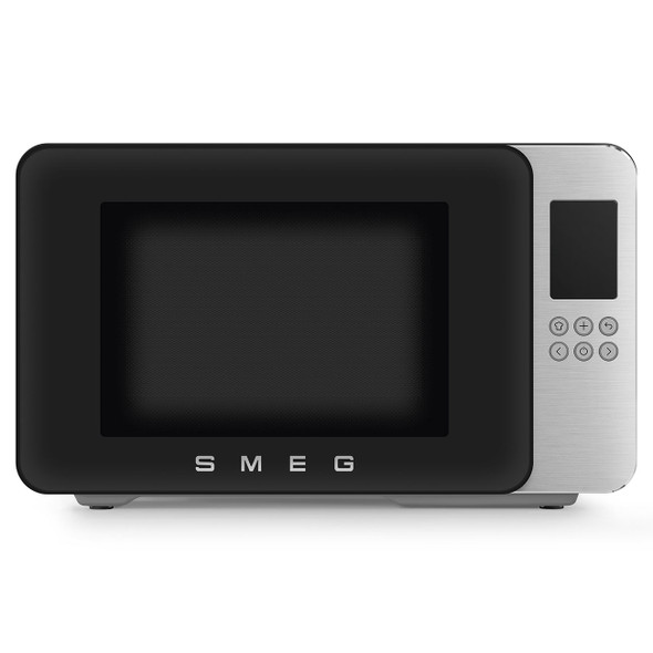 Smeg, MOC01BLMUK, Microwave Grill Matte, Black