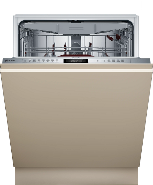 Neff, S197ZCX08G, N70 Built-In Dishwasher 60cm with Variable Hinge, Multi