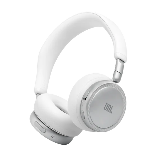 JBL, JBLLIVE680NCWHT, Live 680NC On-Ear Wireless Headphones, White