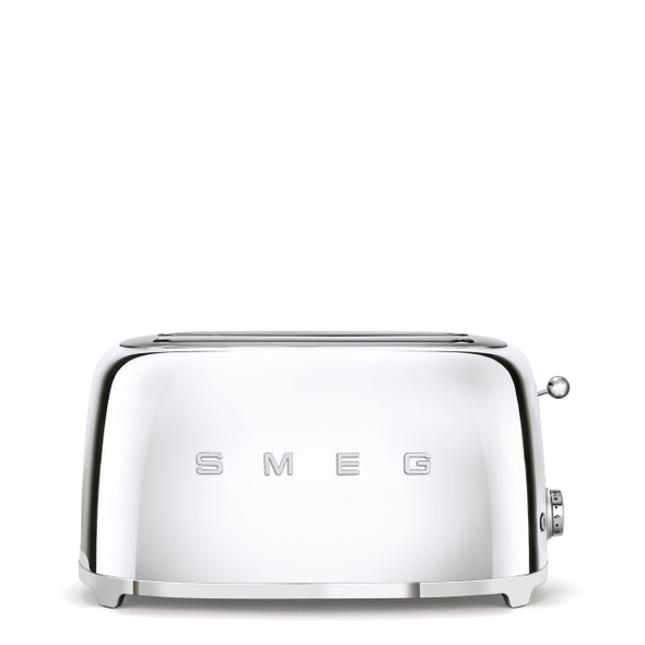 Smeg, TSF02SSUK, 4 Slice Long Slot Toaster, Stainless Steel