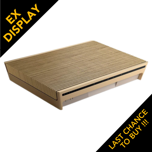 Ex Display Bang & Olufsen, 1200497, Beosound Level Gold Tone Aluminium/Light Oak