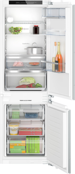 Neff, KI7863DD0G, Built In N70 Fridge-Freezer 177.2x55.8cm with Soft Flat Hinge, Multi