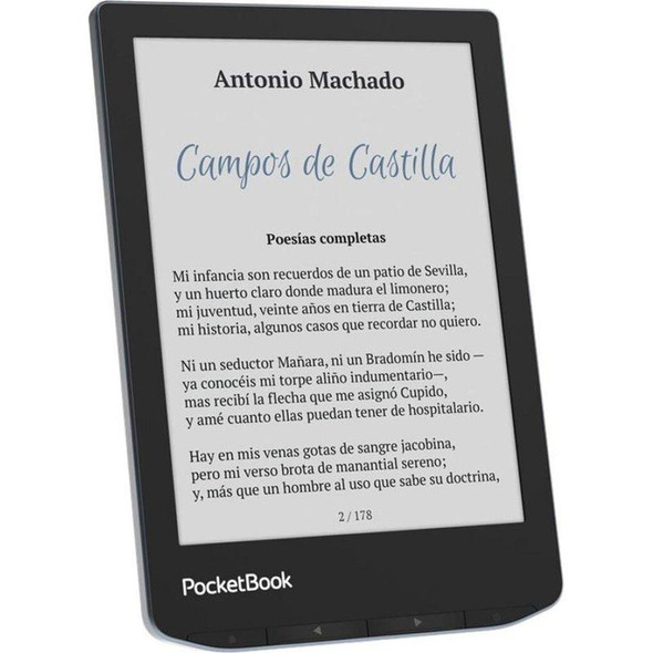 PocketBook, 253-PB634K3-1WW, Verse Pro Color 6" Colour eReader, Stormy Sea