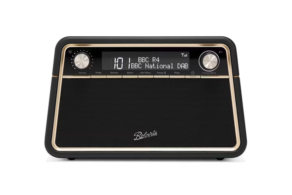 Roberts, REVABK, Reva Bluetooth DAB/FM Table Top Radio, Black