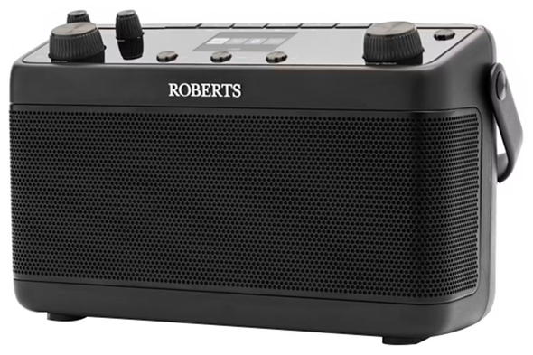 Roberts, BLUTUNE7BK, Blutune 7 Portable Stereo Radio, Black
