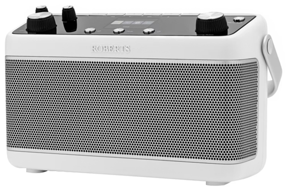 Roberts, BLUTUNE7WH, Blutune 7 Portable Stereo Radio, White