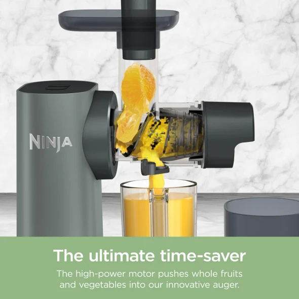 Ninja, JC152UK, Cold Press Juicer with Anti-Clog Filter, Black