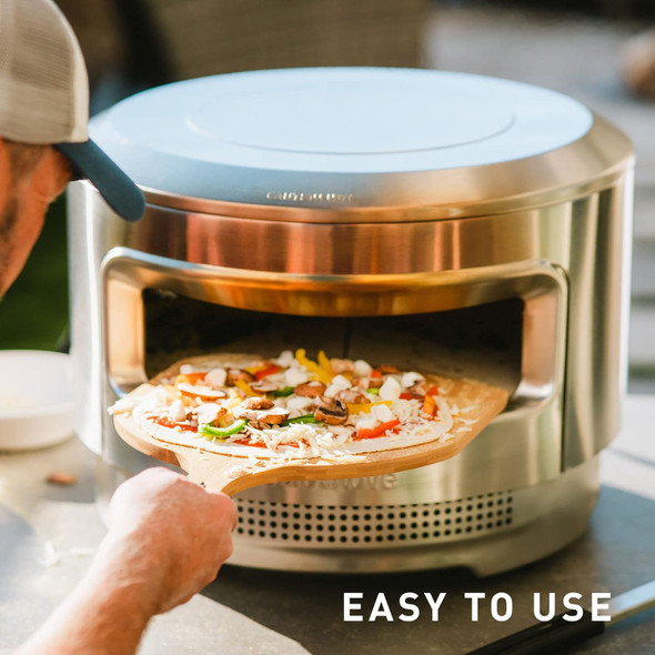 Solo Stove, PIZZA-OVEN-12, Pizza Oven Multi Fuel, Stainless Steel