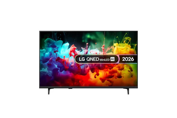 LG, 43QNED72B6B.AEI, QNED72 43" 4K Smart TV Mini LED, Black