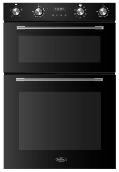 Belling, BI904MFBK, Built in Electric Double Oven, Black