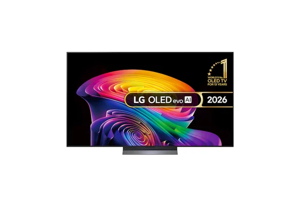 LG, OLED65C64LA.AEI, 65" OLED C6 4K Smart TV, Black