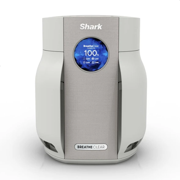 Shark, HP062UK, BreatheClear Compact Air Purifier NeverChange6 99.98% HEPA Dove