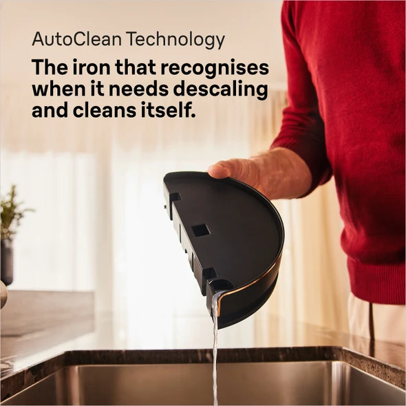 Braun, IS9090BK, CareStyle 9 Steam Generator Iron 2700W, Black