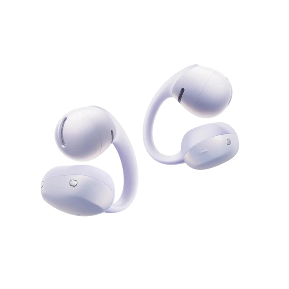 Shokz, 38-E210-PR, OpenDots Air Open-Ear Clip-On Wireless Earbuds IP55, Daybreak Purple