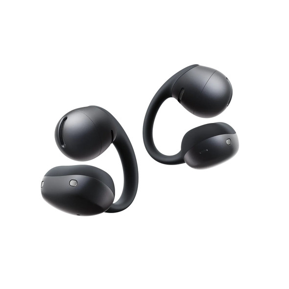 Shokz, 38-E210-BK, OpenDots Air Open-Ear Clip-On Wireless Earbuds IP55, Black