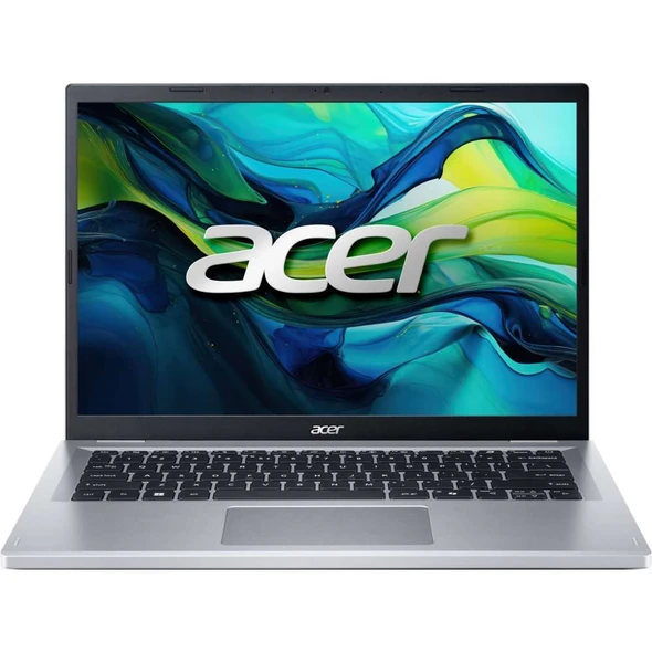 Acer, NX.J3NEK.00S, Aspire Go 14 AG14-22P 14" Laptop Ryzen 3 8GB 128GB SSD, Silver