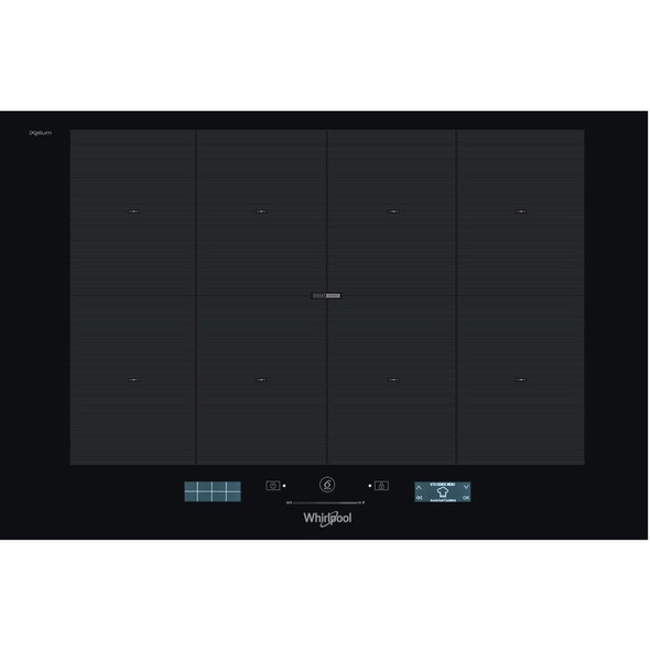 Whirlpool, Smp778c/Ne/Ixl, 77cm Smart Cook Induction Hob, Black