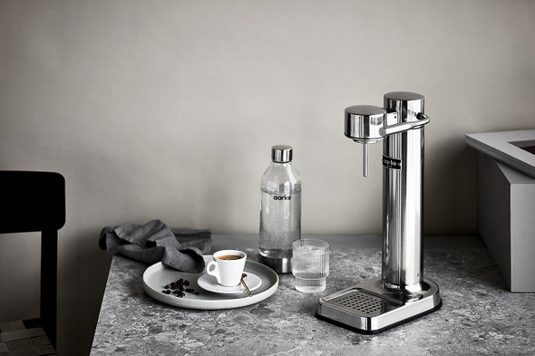 Aarke, Aac3-steel, Carbonator 3, Polished Steel Aarke, Aac3-steel, Carbonator 3, Polished Steel