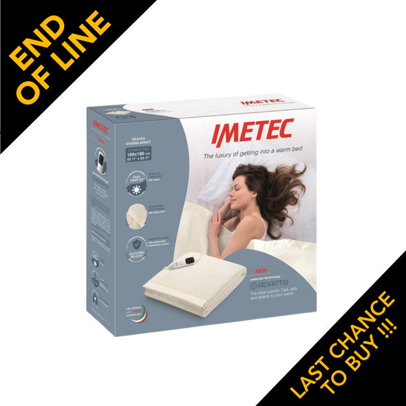 Imetec, 16738, Blanket Adapto Double, White Imetec, 16738, Blanket Adapto Double, White