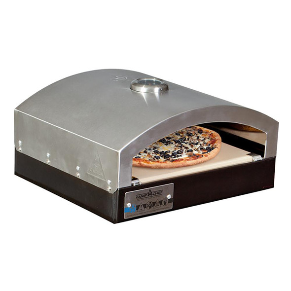 Camp Chef, CC-PZ30, Camp Chef Artisan Pizza Oven Box, Stainless Steel